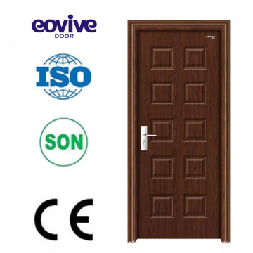 Fotos de porta de madeira interior/exterior de PVC materiais eco-friendly